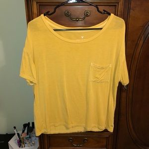American Eagle pocketed Soft and Sexy T shirt